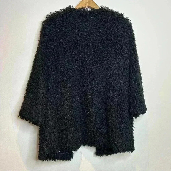 Stunning Black Vintage  Sheep? Lace Jacket M - L - Picture 3 of 17
